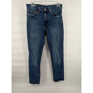 Levi's Premium WaterLess Jeans Mens Slim Stretch Big E Dark Wash
